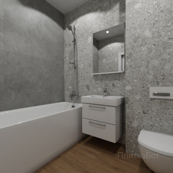 ALMA ceramica 2026, Холли, Контрастные стены вертикально, палубная