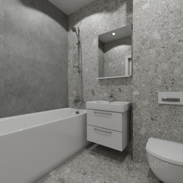 ALMA ceramica 2026, Холли, Контрастные стены вертикально №2