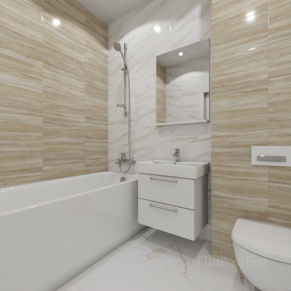 ALMA ceramica 2026, Корсика, Контрастные стены, контраст у инсталляции