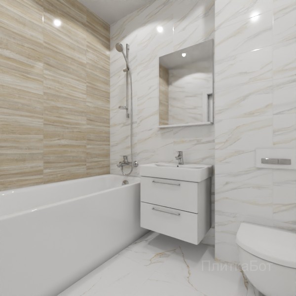 ALMA ceramica 2026, Корсика, Контрастные стены