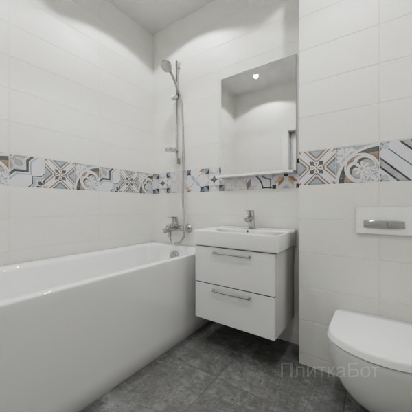 ALMA ceramica 2026, Коста-Рика, Декор по центру №1