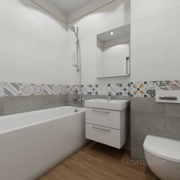 ALMA ceramica 2026, Коста-Рика, Низ-верх, декор и полоса, палубная №9