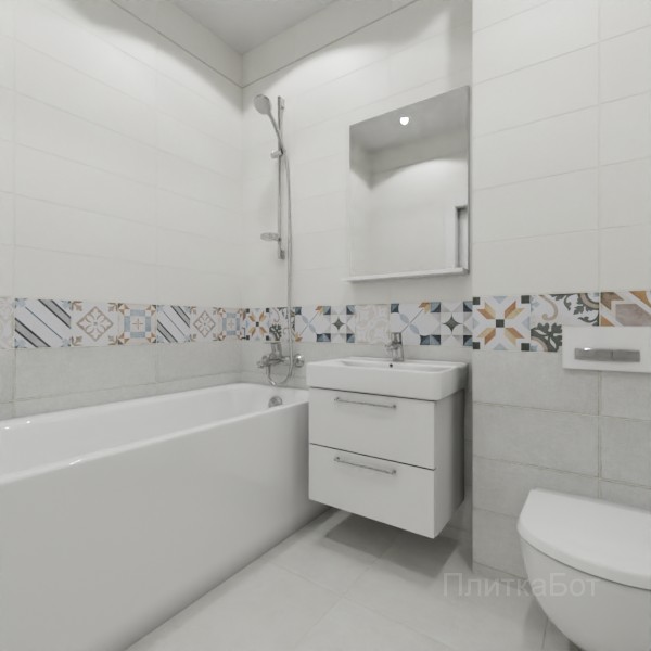 ALMA ceramica 2026, Коста-Рика, Низ-верх, декор и полоса №4