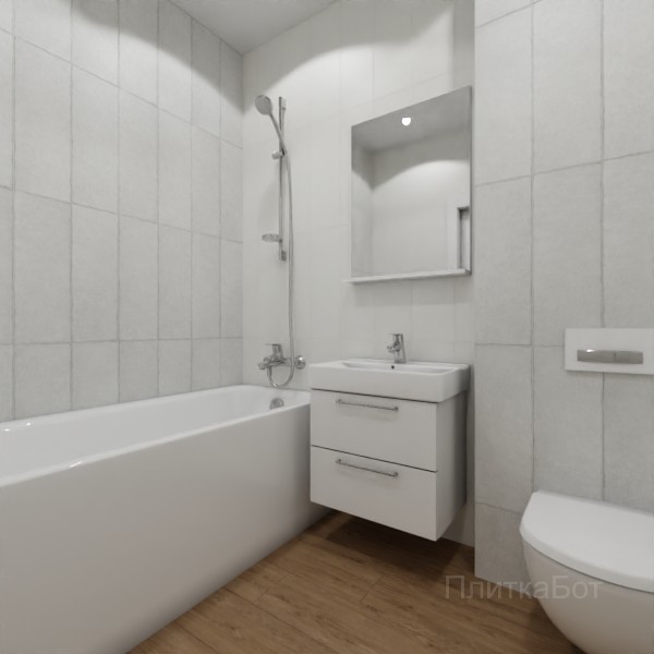 ALMA ceramica 2026, Коста-Рика, Контрастные стены вертикально, контраст у инсталляции, палубная №2