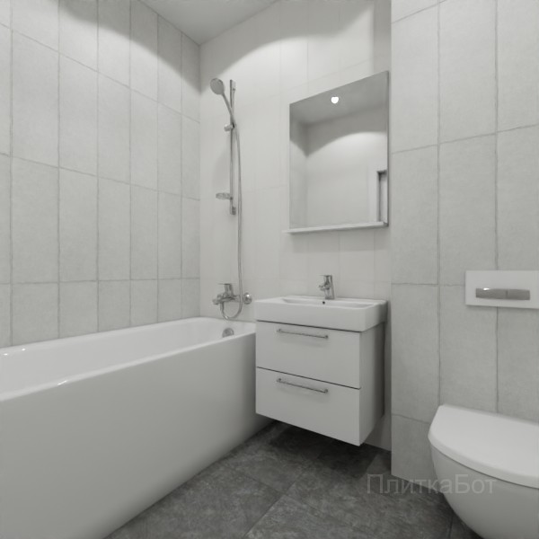 ALMA ceramica 2026, Коста-Рика, Контрастные стены вертикально, контраст у инсталляции №3