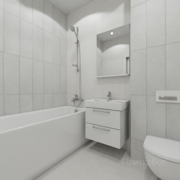 ALMA ceramica 2026, Коста-Рика, Контрастные стены вертикально, контраст у инсталляции №4
