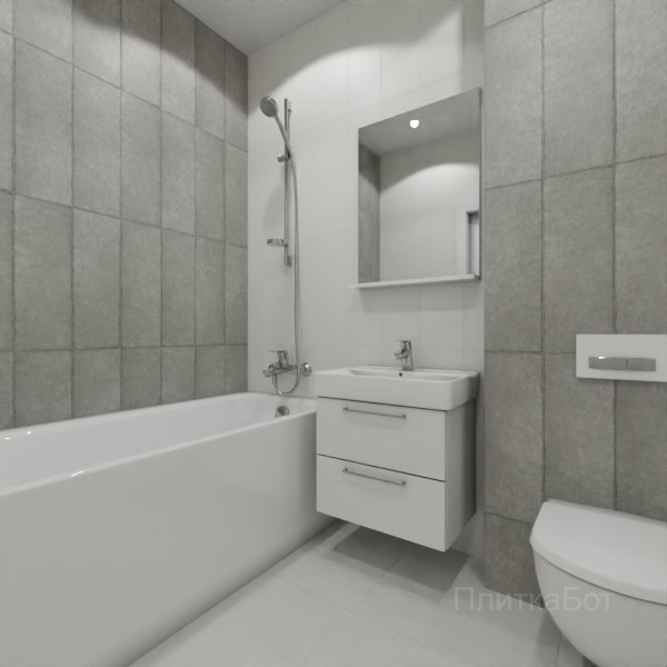 ALMA ceramica 2026, Коста-Рика, Контрастные стены вертикально, контраст у инсталляции №6