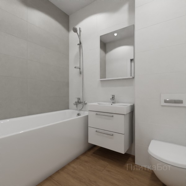 ALMA ceramica 2026, Куб, Контрастные стены, палубная №1