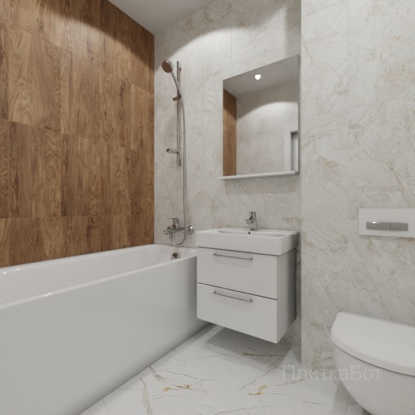 ALMA ceramica 2026, Ланси, Контрастные стены вертикально