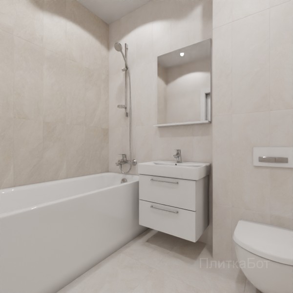 ALMA ceramica 2026, Ларго, Контрастные стены вертикально №2
