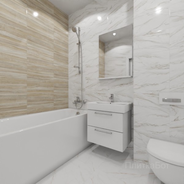 ALMA ceramica 2026, Лаура, Контрастные стены