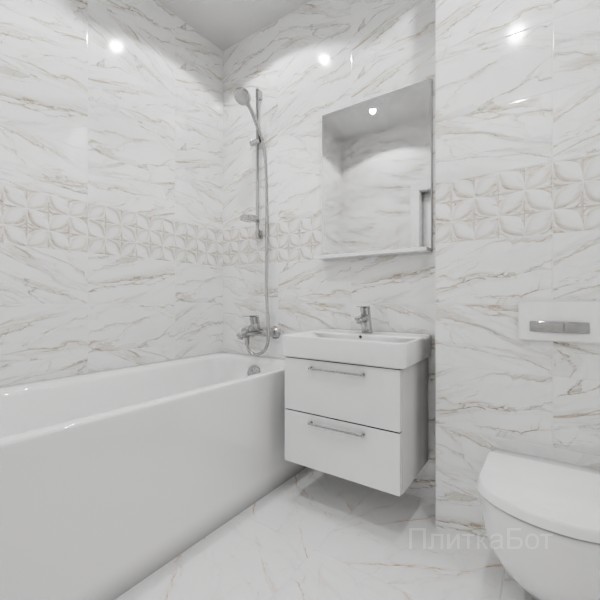 ALMA ceramica 2026, Лаура, Декор по центру