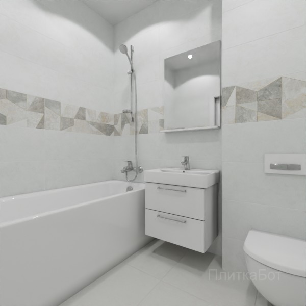 ALMA ceramica 2026, Лэнд, Декор по центру
