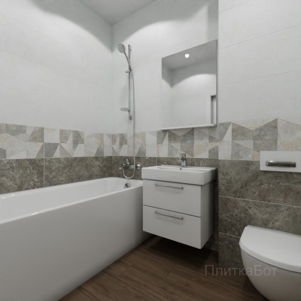 ALMA ceramica 2026, Лэнд, Низ-верх и декор, палубная №1