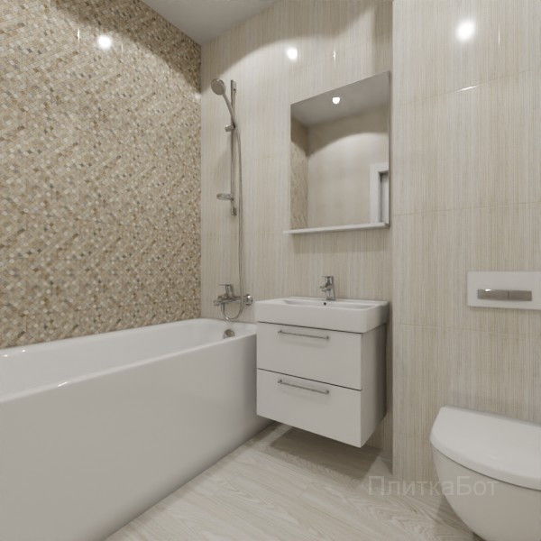 ALMA ceramica 2026, Лоренс, Контрастные стены вертикально, палубная №2