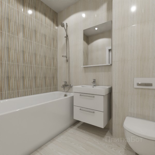 ALMA ceramica 2026, Лоренс, Контрастные стены вертикально, палубная №3