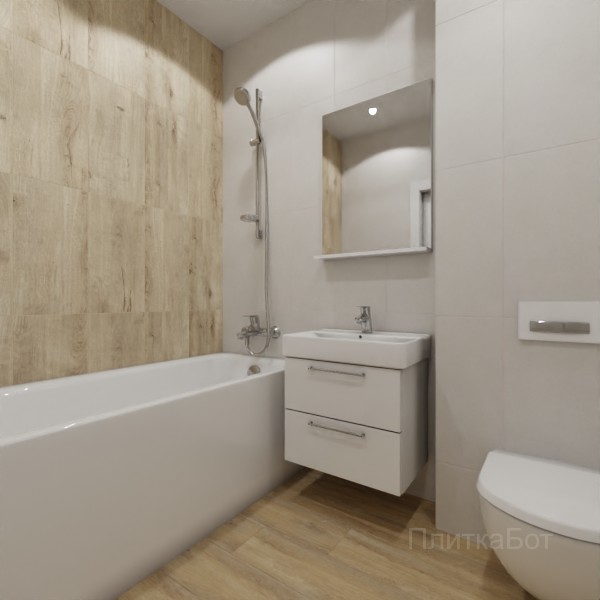 ALMA ceramica 2026, Марко, Контрастные стены вертикально, палубная №2