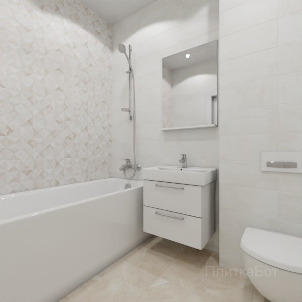 ALMA ceramica 2026, Марс (беж), Контрастные стены №1