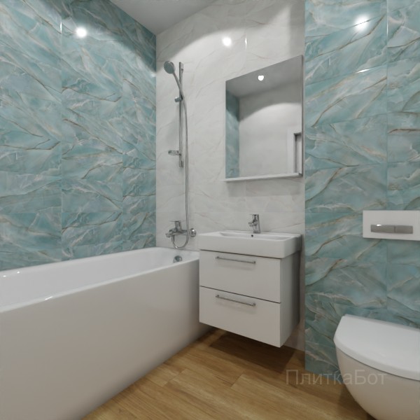 ALMA ceramica 2026, Мэритайм, Контрастные стены, контраст у инсталляции, палубная
