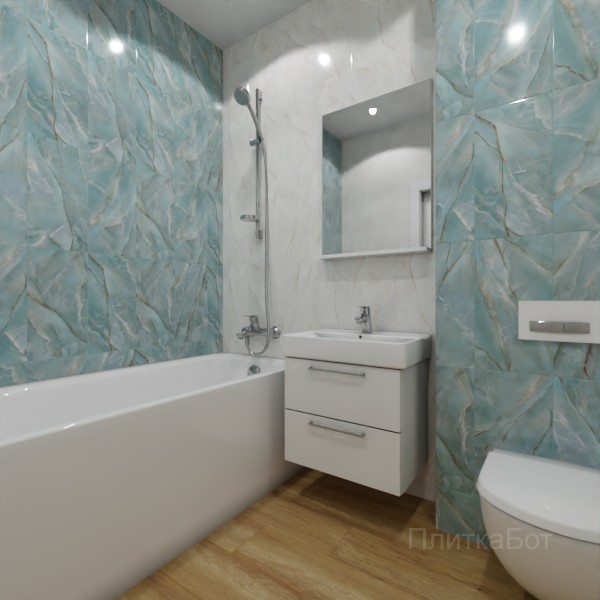 ALMA ceramica 2026, Мэритайм, Контрастные стены вертикально, контраст у инсталляции, палубная