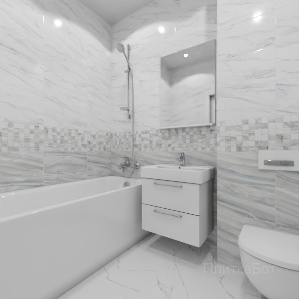 ALMA ceramica 2026, Меркурий, Низ-верх и декор №2