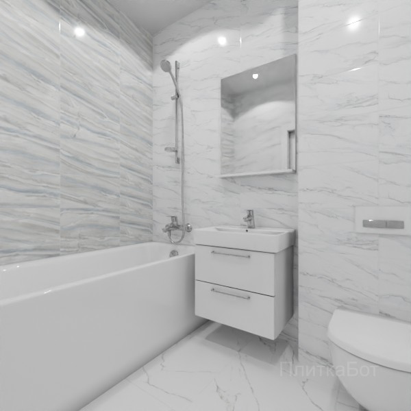 ALMA ceramica 2026, Меркурий, Контрастные стены