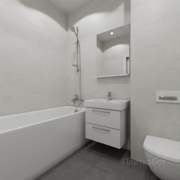 ALMA ceramica 2026, Мурал, Без декора №2