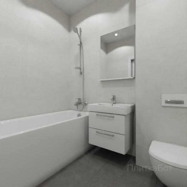 ALMA ceramica 2026, Мурал, Без декора №5