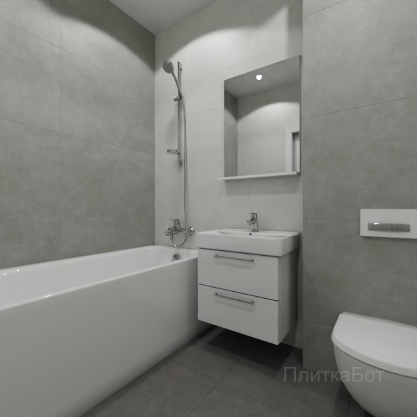 ALMA ceramica 2026, Мурал, Контрастные стены, контраст у инсталляции №5