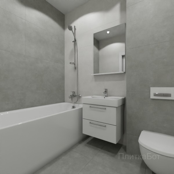 ALMA ceramica 2026, Мурал, Контрастные стены, контраст у инсталляции №6