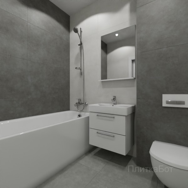 ALMA ceramica 2026, Мурал, Контрастные стены, контраст у инсталляции №9