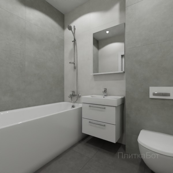 ALMA ceramica 2026, Мурал, Контрастные стены, контраст у инсталляции №11