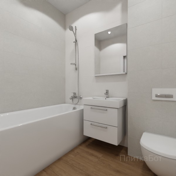 ALMA ceramica 2026, Муретто, Контрастные стены, контраст у инсталляции, палубная №2