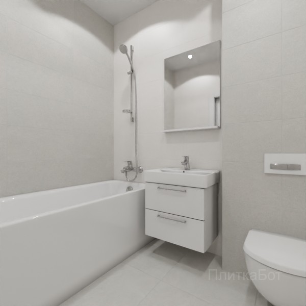 ALMA ceramica 2026, Муретто, Контрастные стены, контраст у инсталляции №2