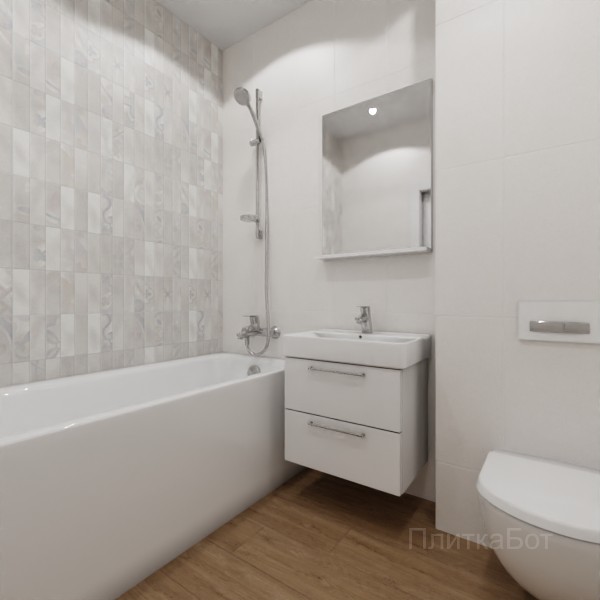 ALMA ceramica 2026, Муретто, Контрастные стены вертикально, палубная №1