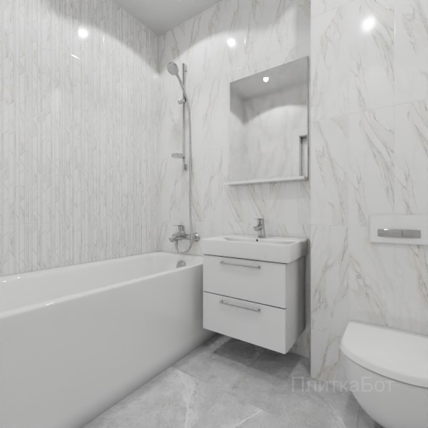 ALMA ceramica 2026, Натива, Контрастные стены вертикально №1