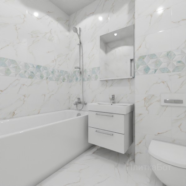 ALMA ceramica 2026, Невада, Декор по центру