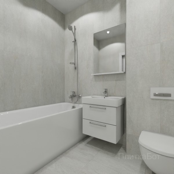 ALMA ceramica 2026, Никос, Контрастные стены вертикально №1