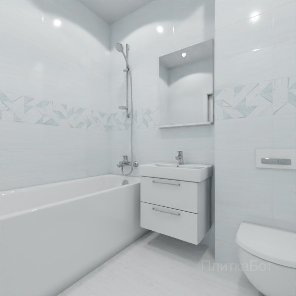 ALMA ceramica 2026, Норт, Декор по центру, палубная