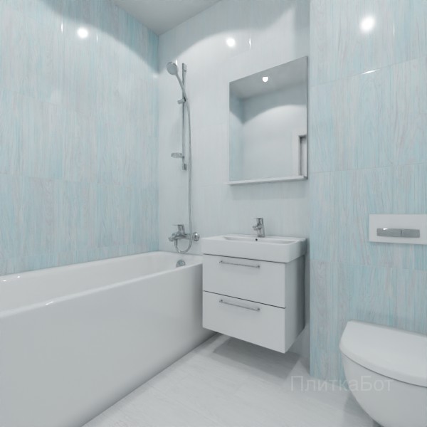 ALMA ceramica 2026, Норт, Контрастные стены вертикально, контраст у инсталляции, палубная