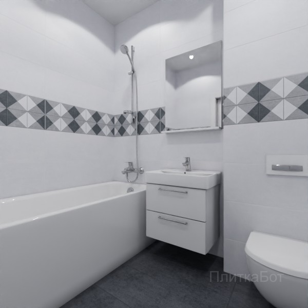 ALMA ceramica 2026, Оригами, Декор по центру