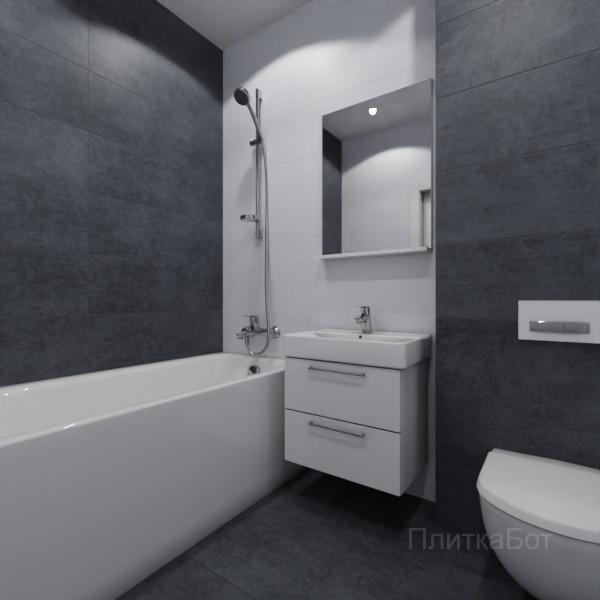 ALMA ceramica 2026, Оригами, Контрастные стены, контраст у инсталляции №2