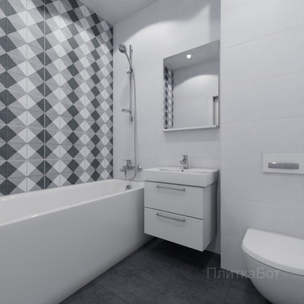 ALMA ceramica 2026, Оригами, Контрастные стены №1