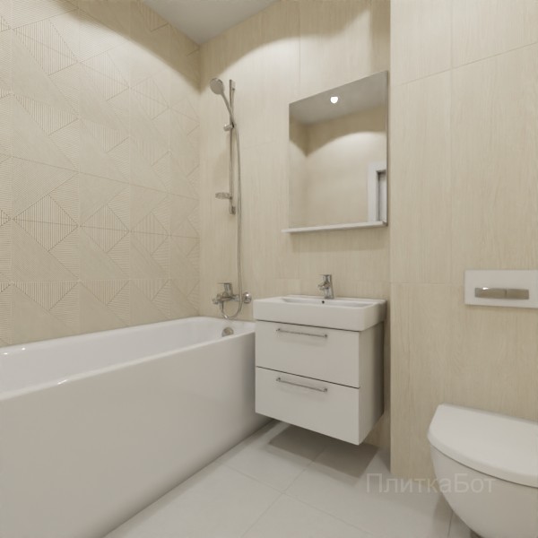 ALMA ceramica 2026, Патио, Контрастные стены вертикально №3