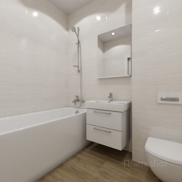 ALMA ceramica 2026, Плессо, Без декора, палубная №1