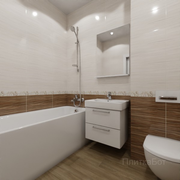 ALMA ceramica 2026, Плессо, Низ-верх и бордюр, палубная №11