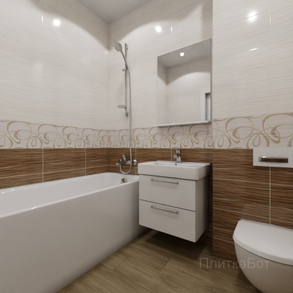 ALMA ceramica 2026, Плессо, Низ-верх и декор, палубная №3