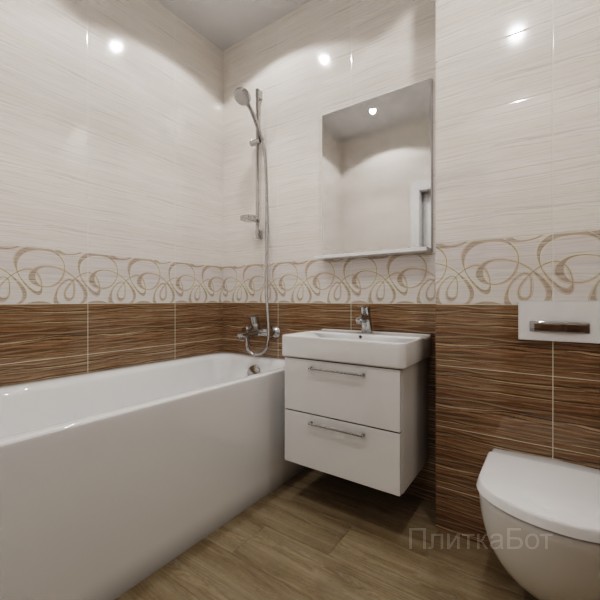 ALMA ceramica 2026, Плессо, Низ-верх и декор, палубная №11