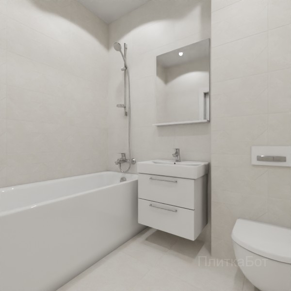 ALMA ceramica 2026, Прокси, Контрастные стены, контраст у инсталляции №1