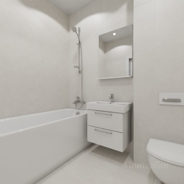 ALMA ceramica 2026, Прокси, Контрастные стены вертикально №1